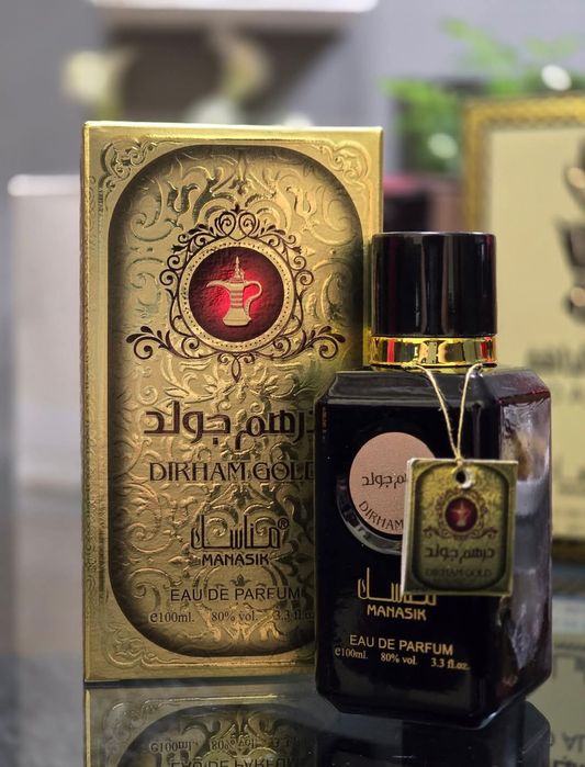 НОВО.Дубайски Дамски парфюм DIRHAM GOLD MANASIK 100 ml.