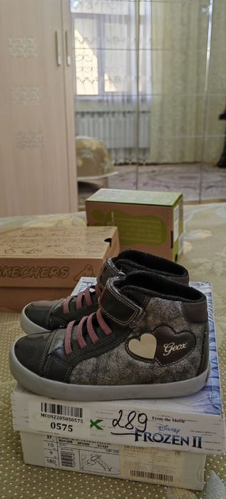 Демисезонные ботинки для девочки Geox 27р. 5000тг