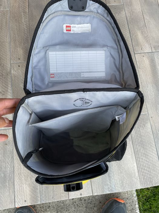 Ghiozdan scoala Easy LEGO Core Line - design Minifigures Heads