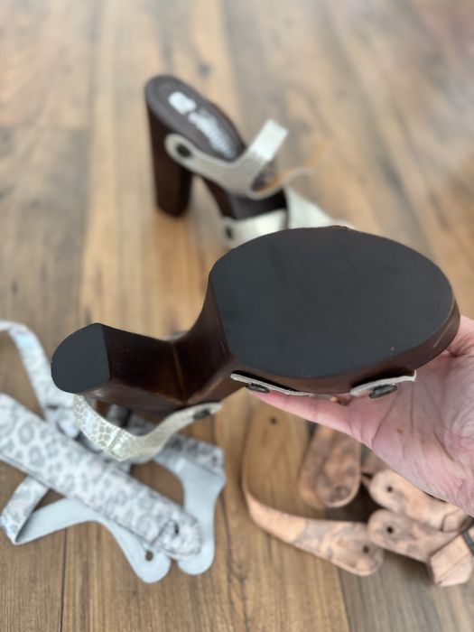 Sandale piele 3 modele in 1