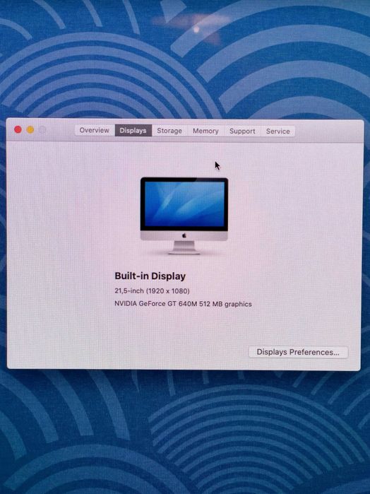 Apple iMac 2.7 GHz Quad-Core Intel Core i5 - 8Gb RAM 1 Tb SSD