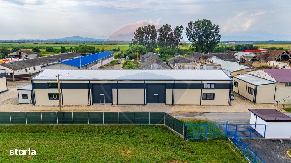 Închiriere hală industrială în Feldioara jud Brașov, suprafață 580 mp