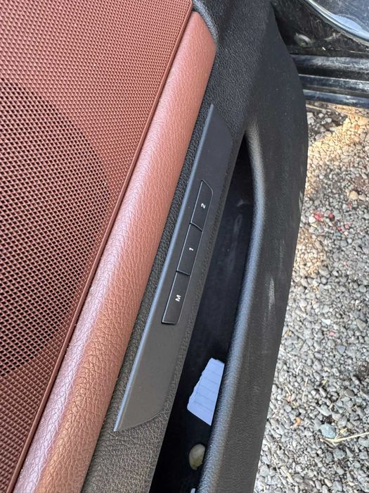 Interior piele maro BMW F10 F11 scaune electrice Memory complet