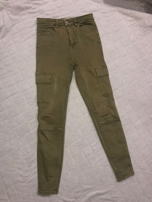 Blugi skinny Stradivarius cu talie înaltă