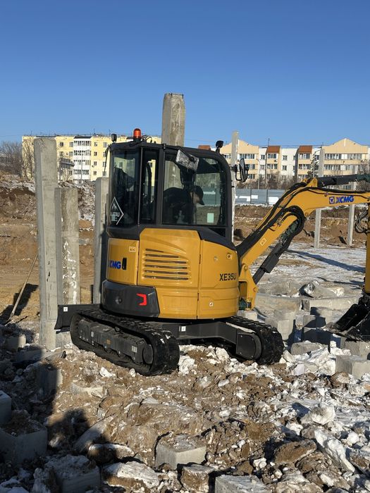 Аренда Мини эксковатора копка траншей