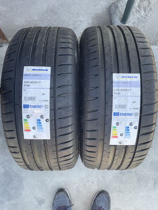 2 Anvelope Noi 225/45R17 4823 Michelin Pilot Sport 4 Made in Italy