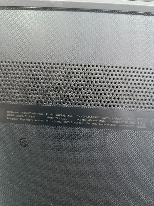 Ноутбук HP Ryzen 5