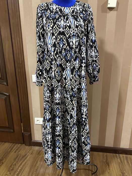 Штапель адрас рисункали кўйлак