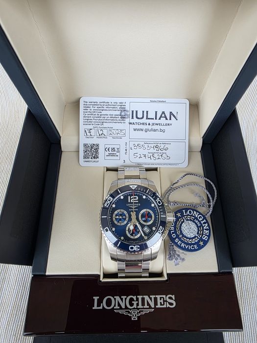 Longines Hidro Conquest 38834966 НОВО  автоматичен