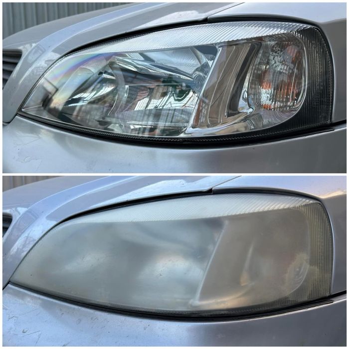 Полиране и пастиране на автомобили, полиране на фарове