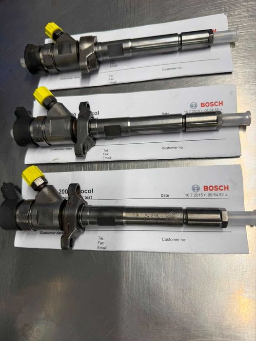 Втора употреба дюзи BOSCH 0 445 110 239 (тествани, готови за монтаж) Citroen Peugeot Ford Mazda Fiat Suzuki 1.6 HDi / TDCi / DDiS