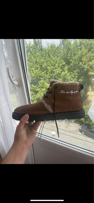 Ghete Blana Karl Lagerfeld Originale