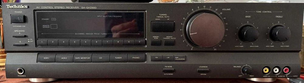 Amplificator Technics SA-GX 230 D, amplituner