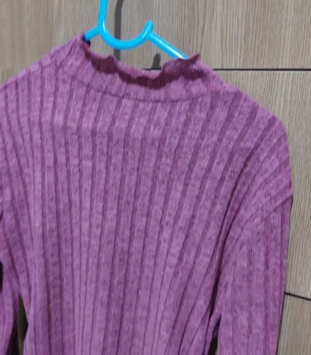 Maleta casual fucsia tricot