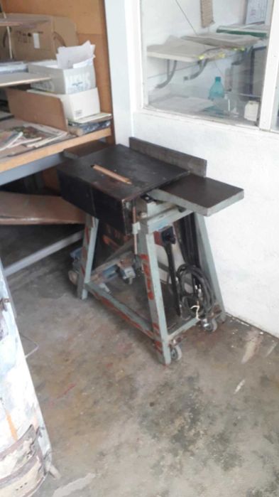 абрихт - чугунен плот и циркуляр