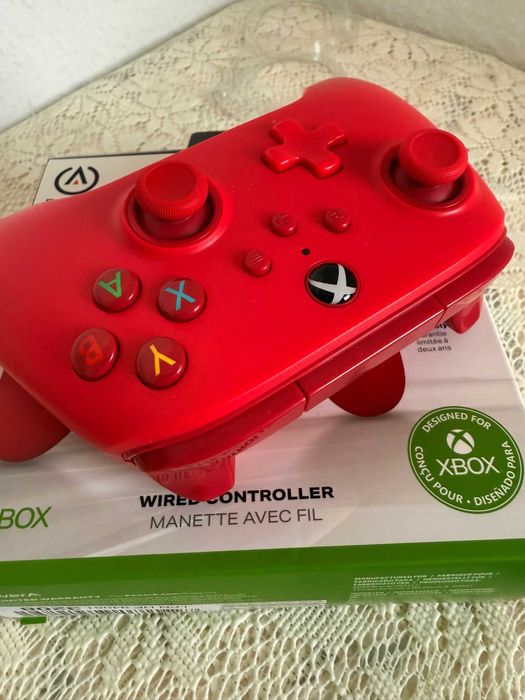Controller Xbox roșu NOU! Sfantu Gheorghe • OLX.ro