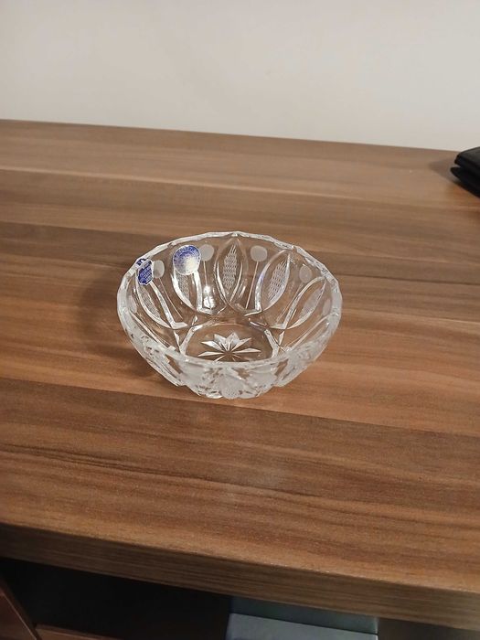 4 vase de cristal & 1 vaza cristal