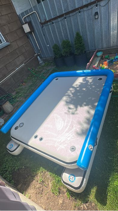 Продам качественный ПВХ плот + электромотор (новый)