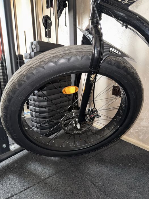 Bicicleta Pegas Cutezator EV Fat Bike 26” | 7 viteze | Ca noua | Accesorii + upgrade-uri incluse