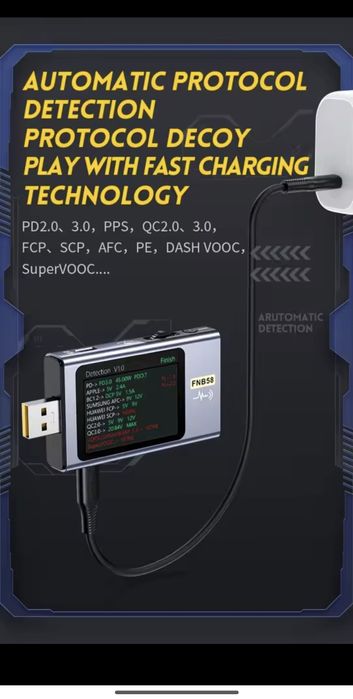 Fnirsi fnb58 usb тестер