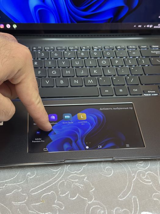 Мощный ультрабук Премиум класса Asus Zenbook Duo OLED, Core i7, Nvidia