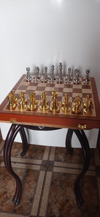 Вечные шахматы металлические