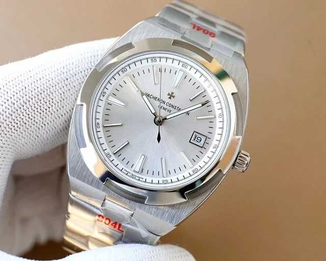 Ceas de bărbați automat Vacheron Constantin Overseas Silver