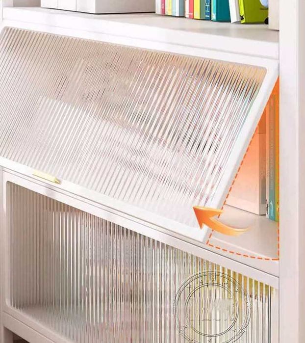 Shkaf javonlari bilan kitob saqlash uchun bor\Книжный шкаф для зала