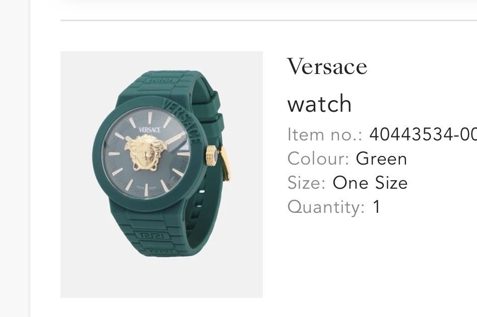 Versace мъжки нов оригинален часовник