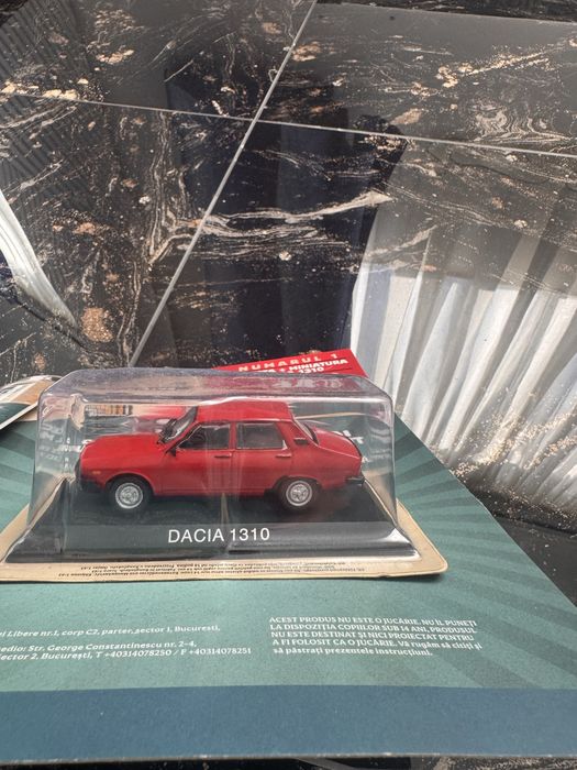 Macheta Dacia 1310 1:43 DeAgostini Sigilata 100%