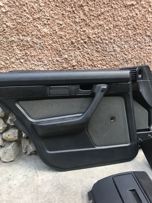 Обшивки велюр на BMW e34