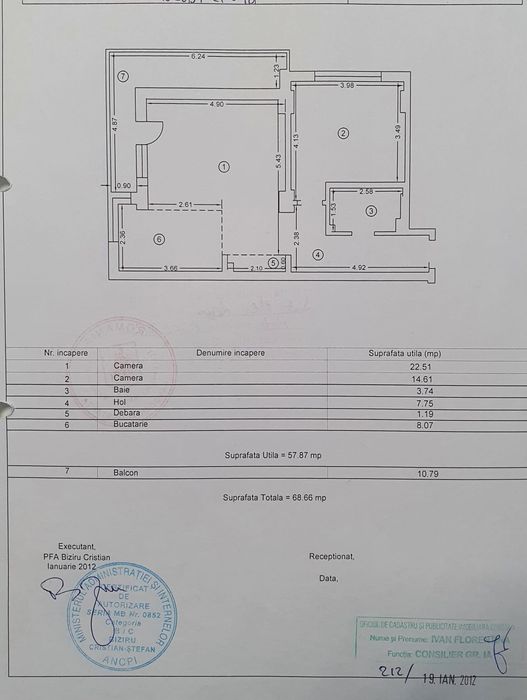Proprietar vand apartament 2 camere Mamaia Nord in Jt Tower
