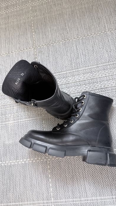 Ботинки кожаные весенние