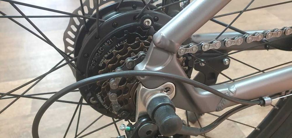 Электровелосипед горный гибридный