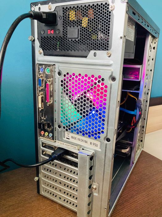 Геймърски Intel I5 3550,RX 570 4GB,16GB RAM,128 SSD+500 HDD