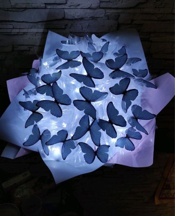 Букеты из бабочек