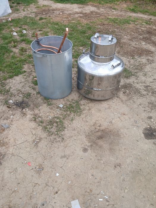 Cazan de tuica din inox la 120 litri