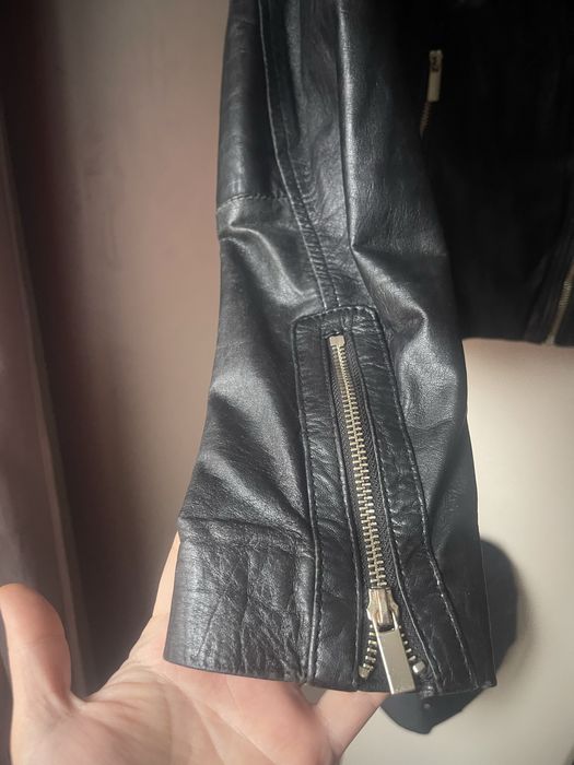 Geaca din piele naturala