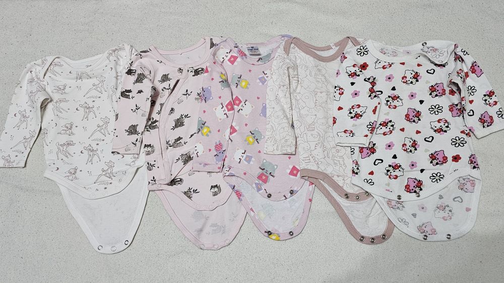 Set 5 body fetite + set 4 pijamale