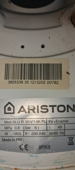 Тен в сборе от аристон 50лит.