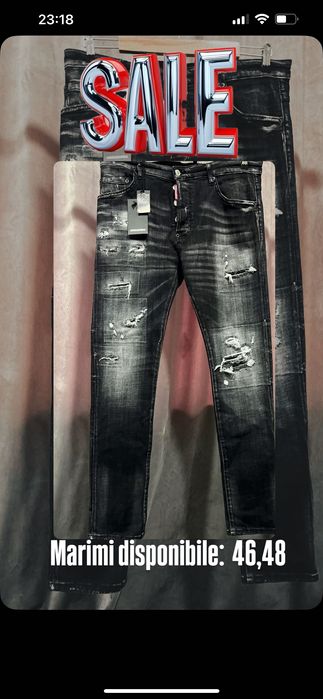 Blugi noi cu eticheta