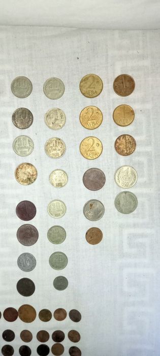 Колекция стари и снтични монети  колекционерски