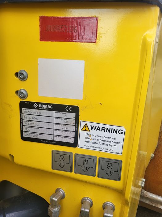 Vând cilindru compactor, Bomag