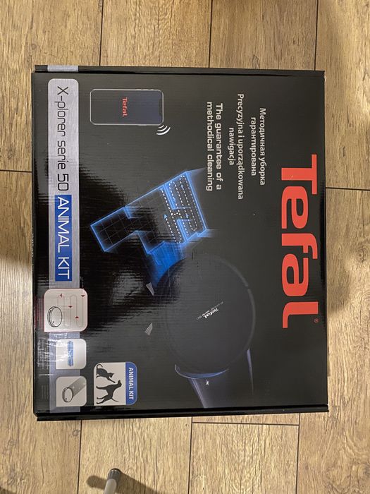 Робот пылесос моющий Tefal RG-7375WH НОВЫЙ