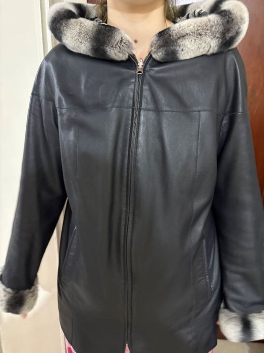 Кожено яке с две лица