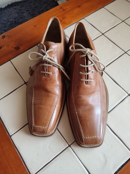 Мъжки италиански обувки Vero Choio естествена кожа