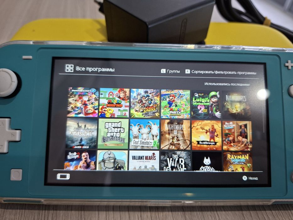 Nintendo switch lite прошитая