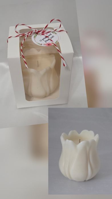 Martisoare parfumate din ceară naturală de soia