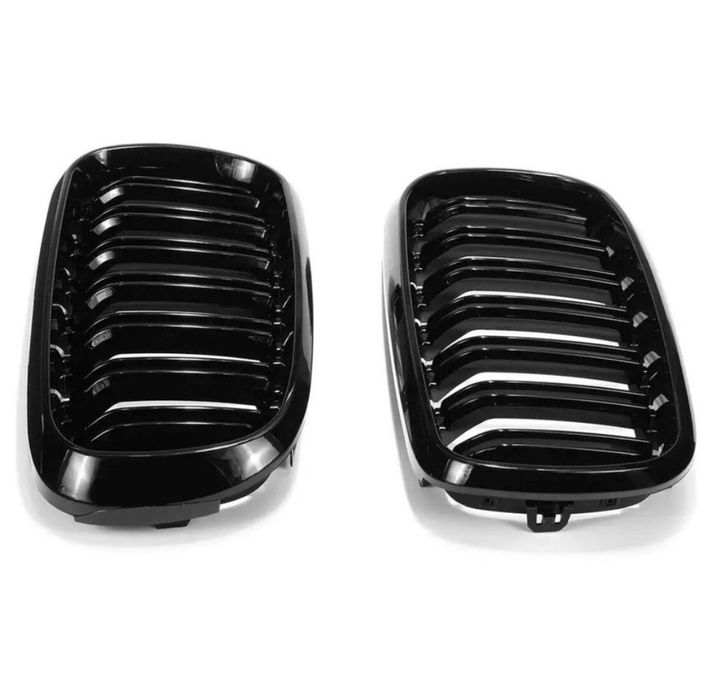 Grile nari Duble bara Negru Lucios M Bmw X5 F15 X6 F16 F85 F86 X5 X5M