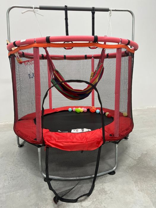 (Sf-13) Батут, баскетбольное кольцо, игровой центр